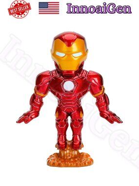 Jada Toys Marvel Avengers Metalfigs Die-Cast 4-Pack Figures Iron Man Cap Ant-Man